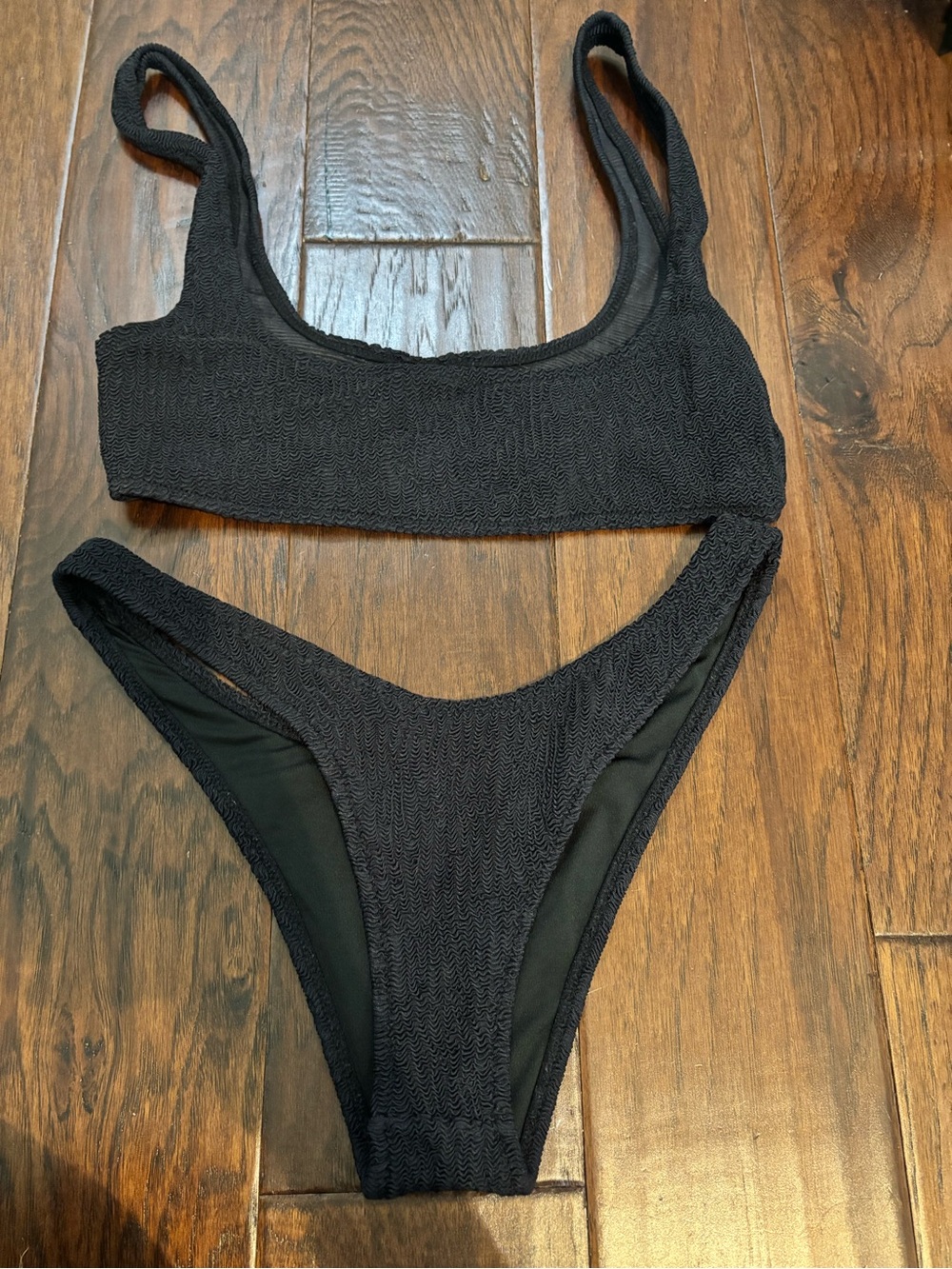 Agua Bendita Black Bikini Set